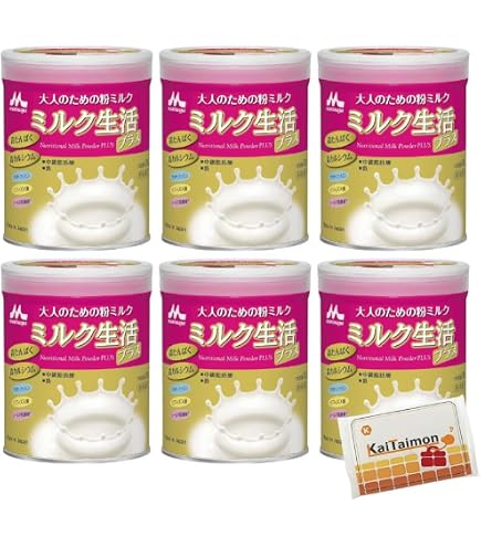 Amazon.co.jp: 森永乳業 大人のための粉ミルク ミルク生活プラス 300g
